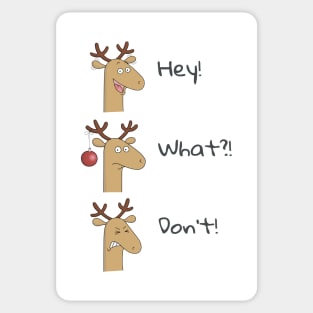 Deer Emotions Sticker